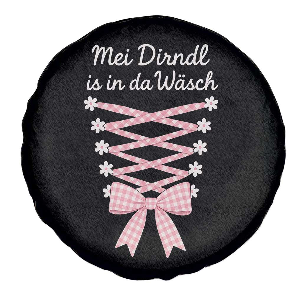 Oktoberfest Dirndl Costume Spare Tire Cover Funny German Bavarian Octoberfest Festival - Wonder Print Shop