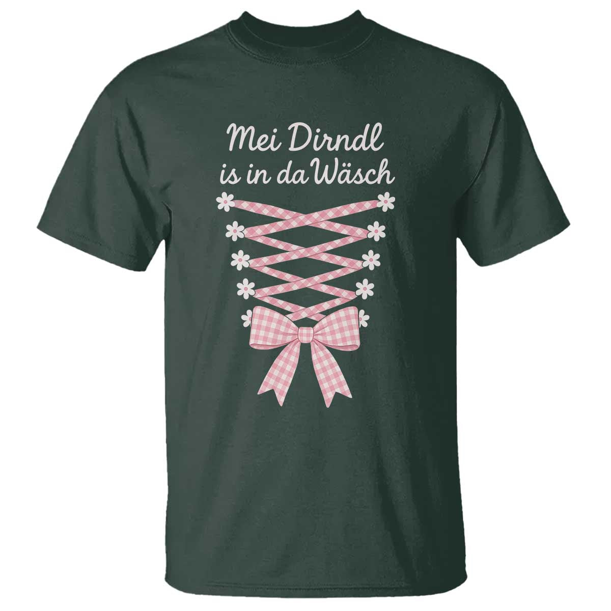 Oktoberfest Dirndl Costume T Shirt Funny German Bavarian Octoberfest Festival - Wonder Print Shop