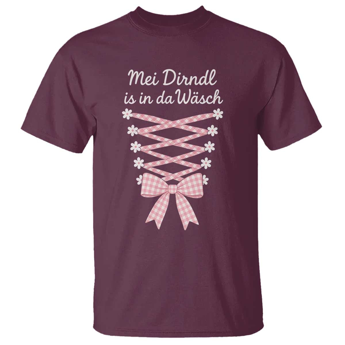 Oktoberfest Dirndl Costume T Shirt Funny German Bavarian Octoberfest Festival - Wonder Print Shop