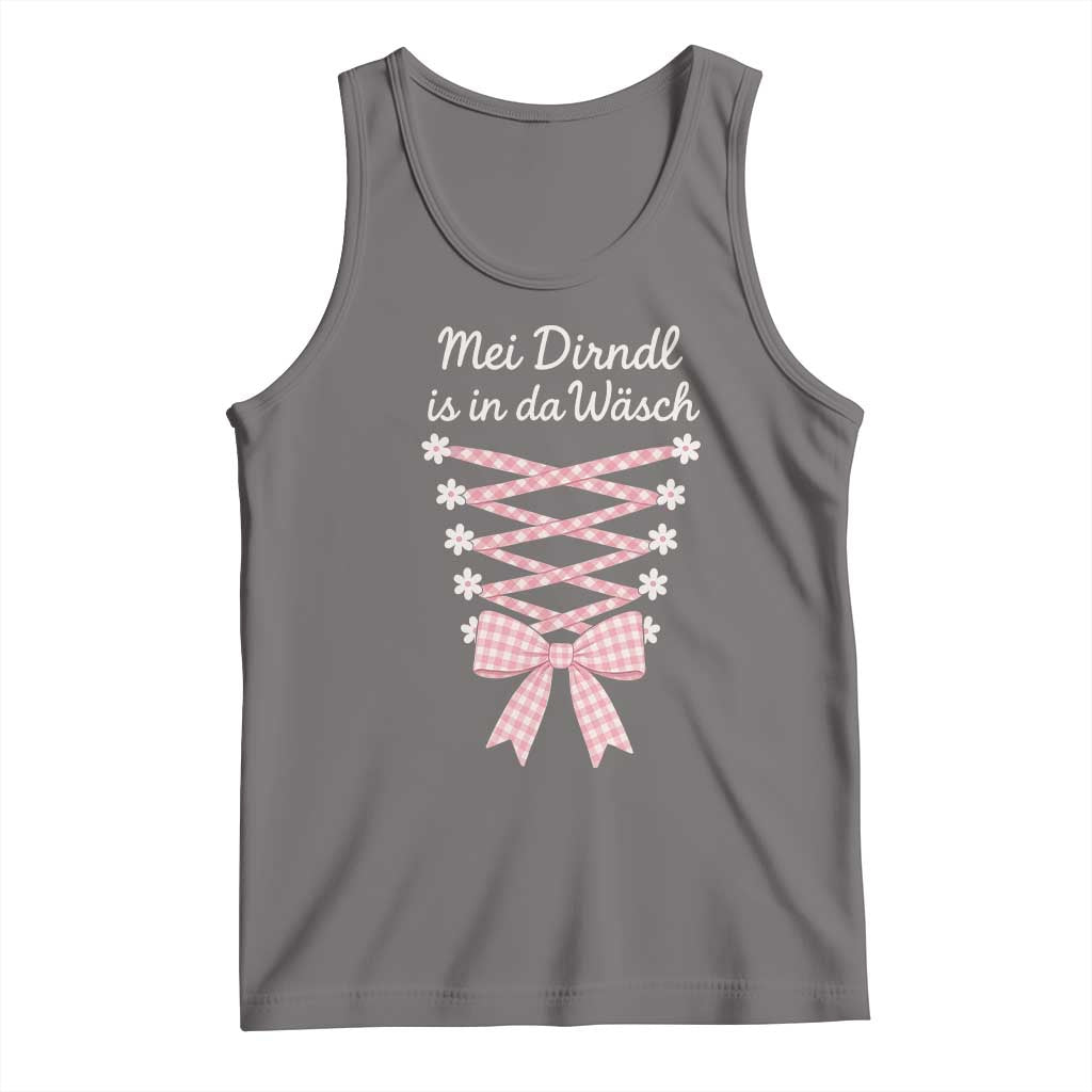 Oktoberfest Dirndl Costume Tank Top Funny German Bavarian Octoberfest Festival - Wonder Print Shop
