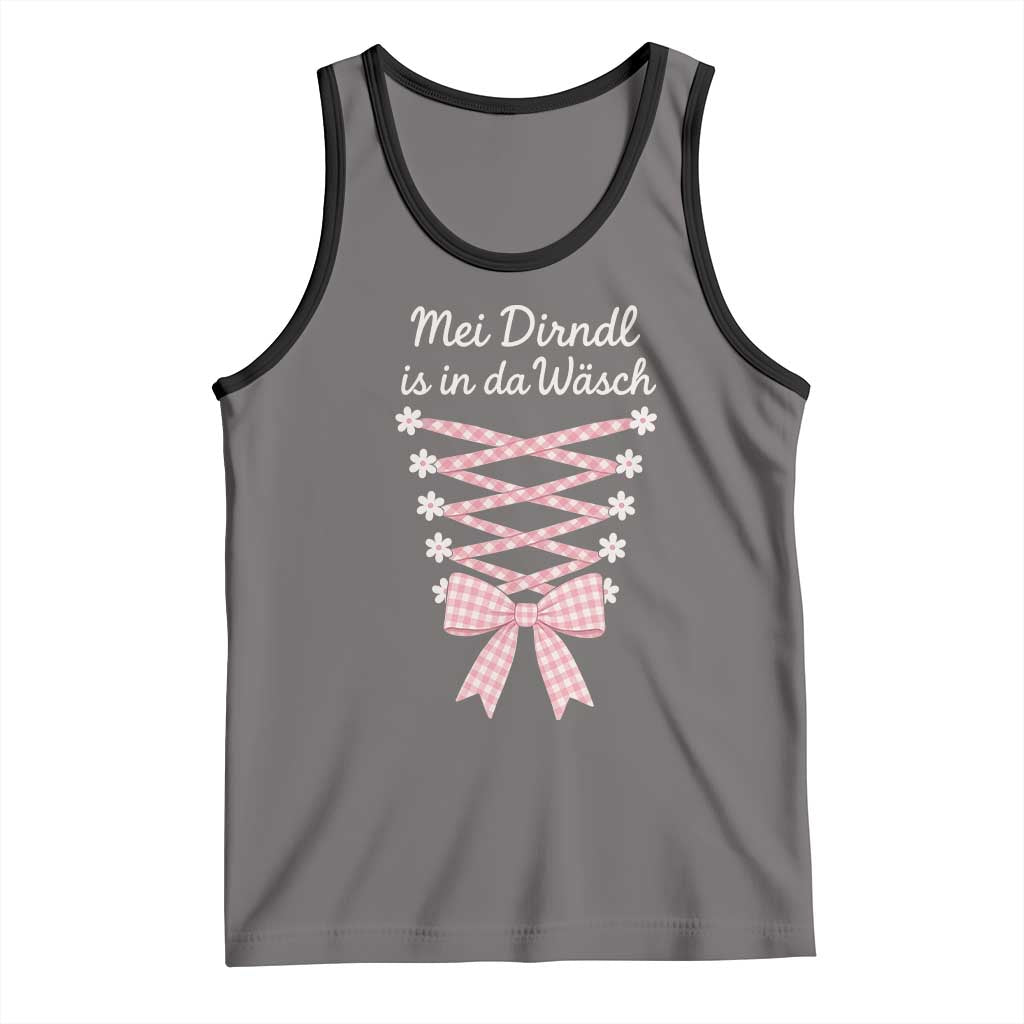 Oktoberfest Dirndl Costume Tank Top Funny German Bavarian Octoberfest Festival - Wonder Print Shop