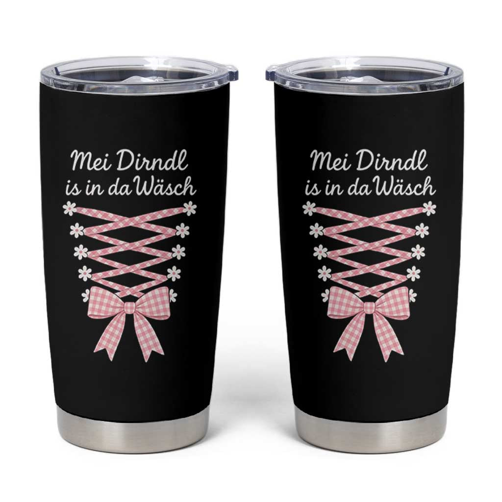 Oktoberfest Dirndl Costume Tumbler Cup Funny German Bavarian Octoberfest Festival - Wonder Print Shop