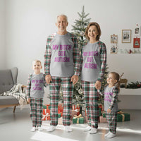 My Bitch Got Autism Plaid Pajama Set Funny Saying Meme