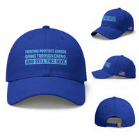 Funny Prostate Cancer Awareness Baseball Cap Going Through Chemo Still This Sexy