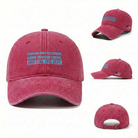 Funny Prostate Cancer Awareness Washed Cotton Baseball Cap Going Through Chemo Still This Sexy