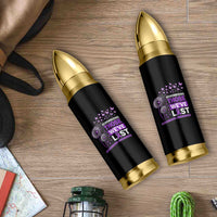 Overdose Awareness Bullet Tumbler Remembering Those We Have Lost Dandelion Purple Ribbon Memorial