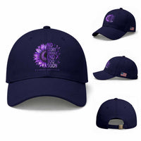 No Story Should End Too Soon Purple Sunflower Overdose Awareness Baseball Cap