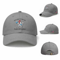 Prostate Cancer Awareness Baseball Cap Rooster Light Blue Ribbon Survivor Chemotherapy Gift