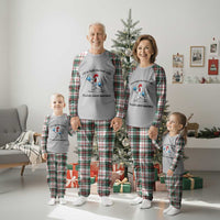 Prostate Cancer Awareness Plaid Pajama Set Rooster Light Blue Ribbon Survivor Chemotherapy Gift