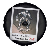 Knights Meme Spare Tire Cover Born to Jest Forced to Joust - Wonder Print Shop