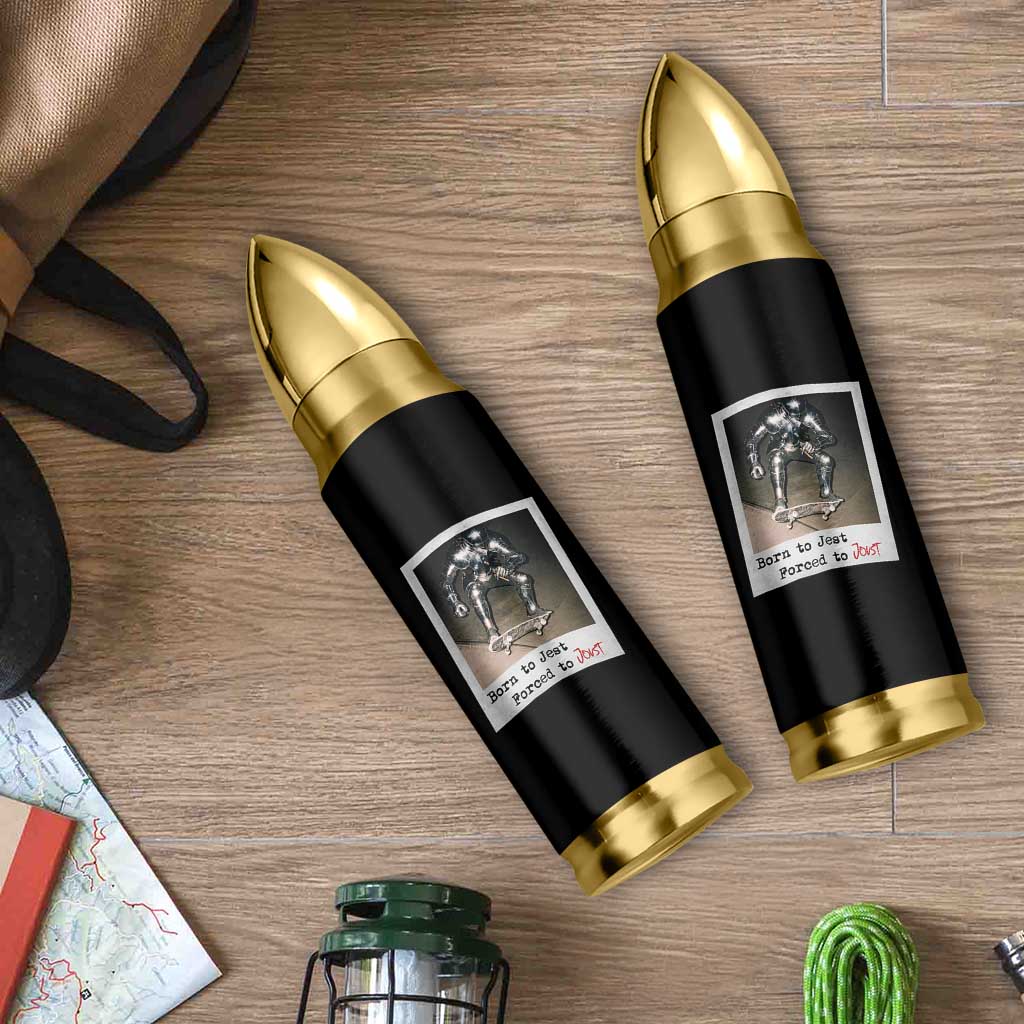 Knights Meme Bullet Tumbler Born to Jest Forced to Joust - Wonder Print Shop