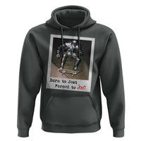 Knights Meme Hoodie Born to Jest Forced to Joust - Wonder Print Shop