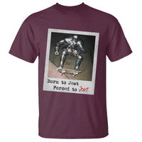 Knights Meme T Shirt Born to Jest Forced to Joust - Wonder Print Shop