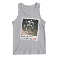 Knights Meme Tank Top Born to Jest Forced to Joust - Wonder Print Shop