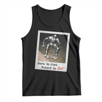 Knights Meme Tank Top Born to Jest Forced to Joust - Wonder Print Shop