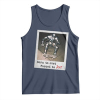 Knights Meme Tank Top Born to Jest Forced to Joust - Wonder Print Shop