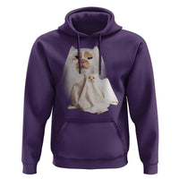 Funny Halloween Ghost Cat Meme Hoodie - Wonder Print Shop