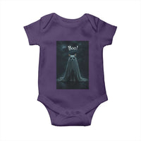 Cat Halloween Baby Onesie Spooky Season Ghost Kitten Haunted Mansion - Wonder Print Shop