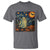 Funny Halloween Ghost Cat T Shirt Starry Night Van Gogh Cat Lover Gifts - Wonder Print Shop