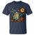 Funny Halloween Ghost Cat T Shirt Starry Night Van Gogh Cat Lover Gifts - Wonder Print Shop