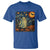 Funny Halloween Ghost Cat T Shirt Starry Night Van Gogh Cat Lover Gifts - Wonder Print Shop