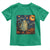 Funny Halloween Ghost Cat Toddler T Shirt Starry Night Van Gogh Cat Lover Gifts - Wonder Print Shop