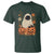 Vintage Halloween Ghost Cat T Shirt Groovy Floral Cute Black Cat Ghost Fall Pumpkin - Wonder Print Shop