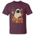 Vintage Halloween Ghost Cat T Shirt Groovy Floral Cute Black Cat Ghost Fall Pumpkin - Wonder Print Shop