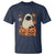 Vintage Halloween Ghost Cat T Shirt Groovy Floral Cute Black Cat Ghost Fall Pumpkin - Wonder Print Shop
