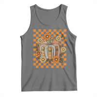 Book Pumpkin Tank Top Fall Halloween Book Lover Bookish Gift - Wonder Print Shop