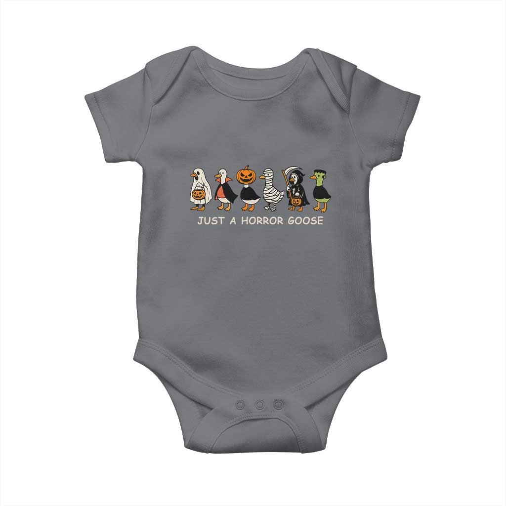 Halloween Funny Goose Baby Onesie Spooky Season 90s Horror Movie - Wonder Print Shop