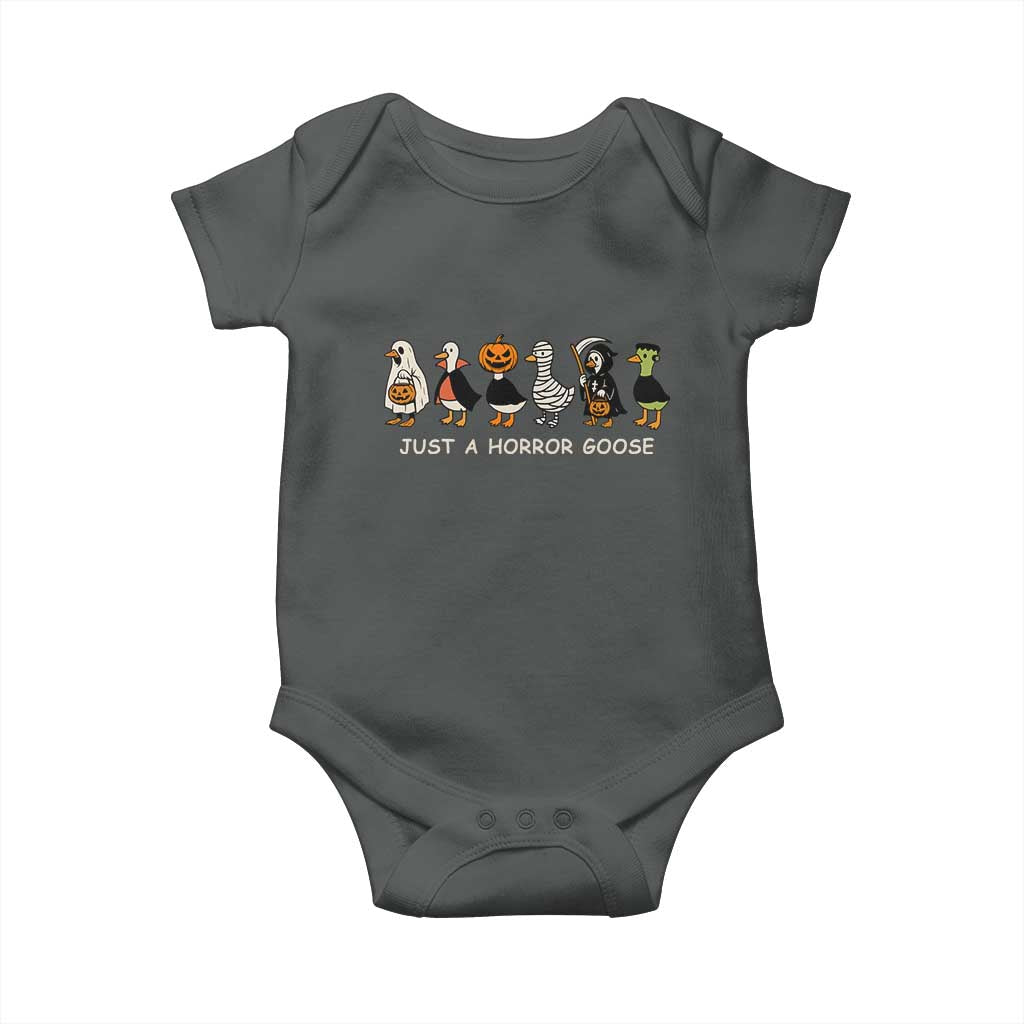 Halloween Funny Goose Baby Onesie Spooky Season 90s Horror Movie - Wonder Print Shop