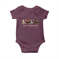 Halloween Funny Goose Baby Onesie Spooky Season 90s Horror Movie - Wonder Print Shop