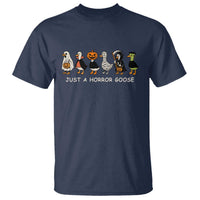 Halloween Funny Goose T Shirt Spooky Season 90s Horror Movie - Wonder Print Shop