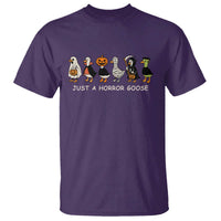 Halloween Funny Goose T Shirt Spooky Season 90s Horror Movie - Wonder Print Shop