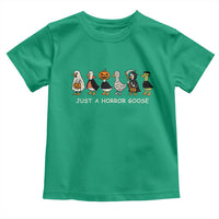 Halloween Funny Goose Toddler T Shirt Spooky Season 90s Horror Movie - Wonder Print Shop
