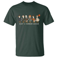 Halloween Funny Goose Costume T Shirt Funny Spooky Season Horror Movie - Wonder Print Shop