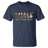 Halloween Funny Goose Costume T Shirt Funny Spooky Season Horror Movie - Wonder Print Shop