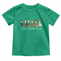 Halloween Funny Goose Costume Toddler T Shirt Funny Spooky Season Horror Movie - Wonder Print Shop