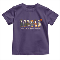 Halloween Funny Goose Costume Toddler T Shirt Funny Spooky Season Horror Movie - Wonder Print Shop
