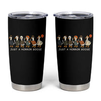 Halloween Funny Goose Costume Tumbler Cup Funny Spooky Season Horror Movie - Wonder Print Shop