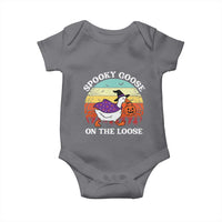 Witchy Silly Goose Baby Onesie Retro Girly Halloween Spooky Goose Lover - Wonder Print Shop