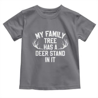 Hunting Toddler T Shirt My Family Tree Has A Deer Stand In It - Wonder Print Shop