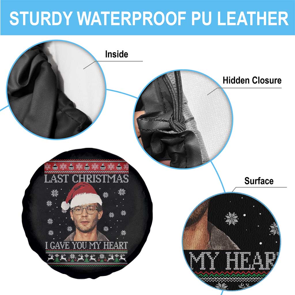 Christmas Jeffrey Dahmer Spare Tire Cover True Crime I Gave You My Heart Christmas - Wonder Print Shop