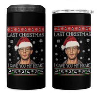 Christmas Jeffrey Dahmer 4 in 1 Can Cooler Tumbler True Crime I Gave You My Heart Christmas - Wonder Print Shop