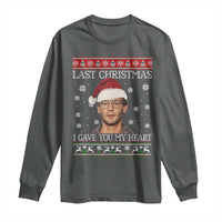 Christmas Jeffrey Dahmer Long Sleeve Shirt True Crime I Gave You My Heart Christmas - Wonder Print Shop