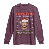 Christmas Jeffrey Dahmer Long Sleeve Shirt True Crime I Gave You My Heart Christmas - Wonder Print Shop
