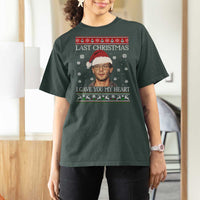 Christmas Jeffrey Dahmer T Shirt For Women True Crime I Gave You My Heart Christmas - Wonder Print Shop