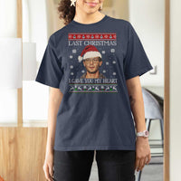 Christmas Jeffrey Dahmer T Shirt For Women True Crime I Gave You My Heart Christmas - Wonder Print Shop
