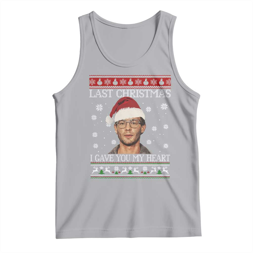 Christmas Jeffrey Dahmer Tank Top True Crime I Gave You My Heart Christmas - Wonder Print Shop